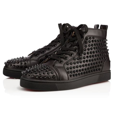 louis vuitton spike shoes men.